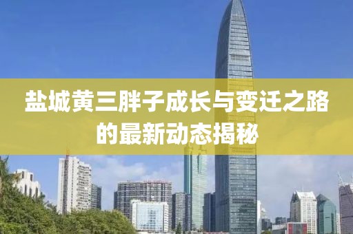鹽城黃三胖子成長與變遷之路的最新動態(tài)揭秘