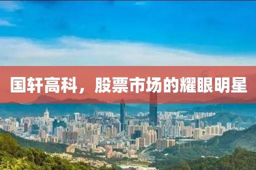 國(guó)軒高科，股票市場(chǎng)的耀眼明星