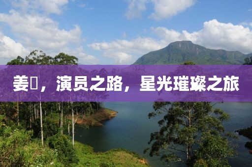 姜嫄，演員之路，星光璀璨之旅