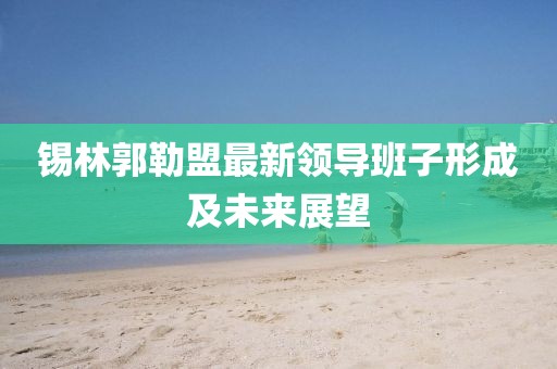 錫林郭勒盟最新領(lǐng)導(dǎo)班子形成及未來展望