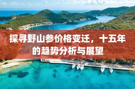 探尋野山參價格變遷，十五年的趨勢分析與展望