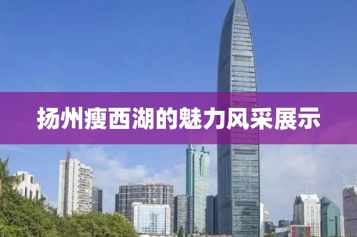 揚州瘦西湖的魅力風(fēng)采展示