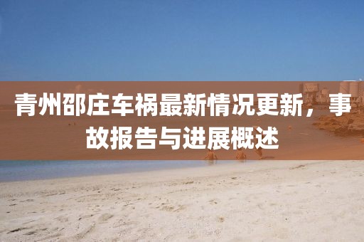 青州邵莊車禍最新情況更新，事故報告與進展概述