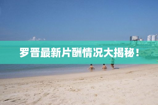 羅晉最新片酬情況大揭秘！