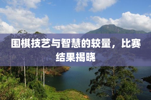 圍棋技藝與智慧的較量，比賽結(jié)果揭曉