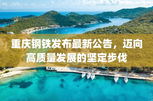 重慶鋼鐵發(fā)布最新公告，邁向高質(zhì)量發(fā)展的堅定步伐