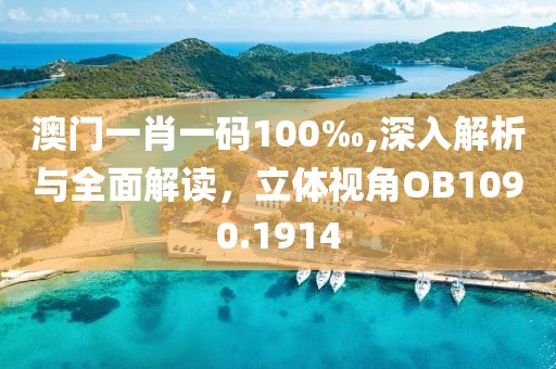 澳門一肖一碼100‰,深入解析與全面解讀，立體視角OB1090.1914