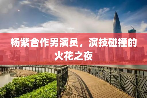 楊紫合作男演員，演技碰撞的火花之夜