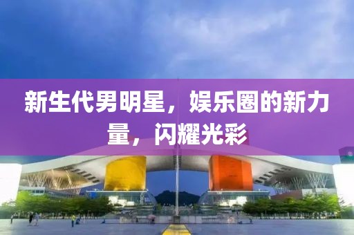 新生代男明星，娛樂(lè)圈的新力量，閃耀光彩