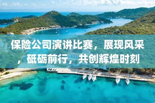 保險(xiǎn)公司演講比賽，展現(xiàn)風(fēng)采，砥礪前行，共創(chuàng)輝煌時(shí)刻