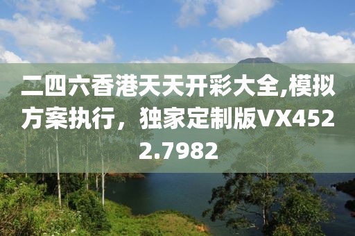 二四六香港天天開彩大全,模擬方案執(zhí)行，獨家定制版VX4522.7982