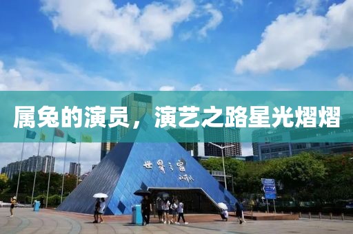 屬兔的演員，演藝之路星光熠熠