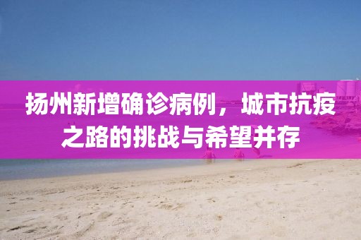 揚州新增確診病例，城市抗疫之路的挑戰(zhàn)與希望并存