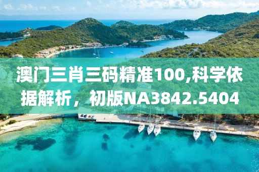 澳門三肖三碼精準100,科學(xué)依據(jù)解析，初版NA3842.5404
