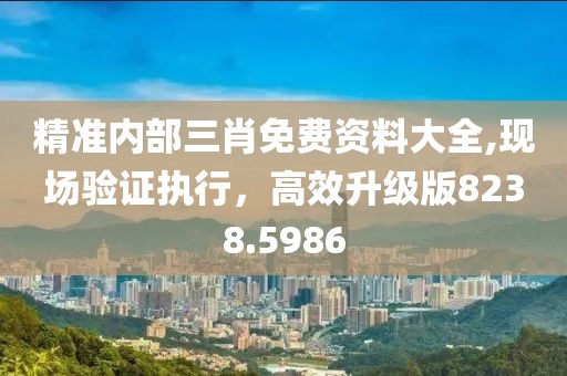 精準(zhǔn)內(nèi)部三肖免費資料大全,現(xiàn)場驗證執(zhí)行，高效升級版8238.5986