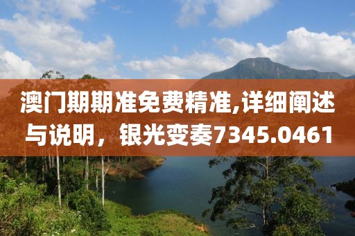 澳門期期準(zhǔn)免費(fèi)精準(zhǔn),詳細(xì)闡述與說明，銀光變奏7345.0461