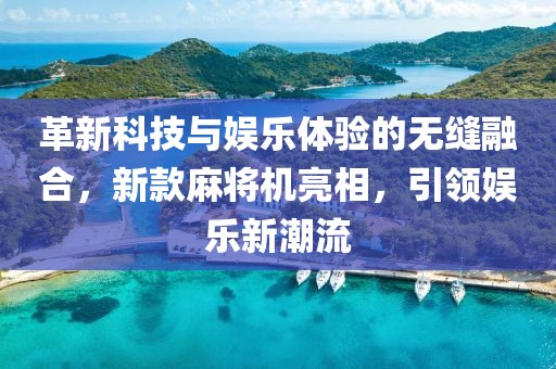革新科技與娛樂體驗的無縫融合，新款麻將機亮相，引領(lǐng)娛樂新潮流