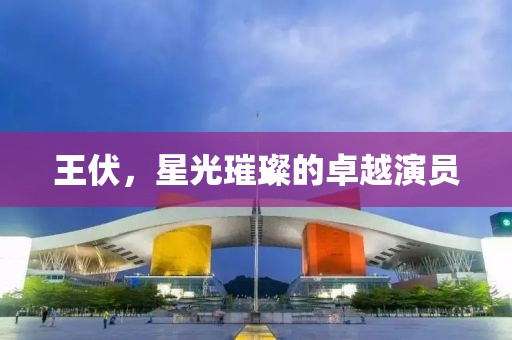 王伏，星光璀璨的卓越演員