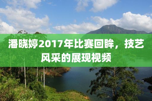 潘曉婷2017年比賽回眸，技藝風(fēng)采的展現(xiàn)視頻