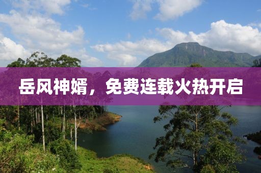 岳風(fēng)神婿，免費連載火熱開啟