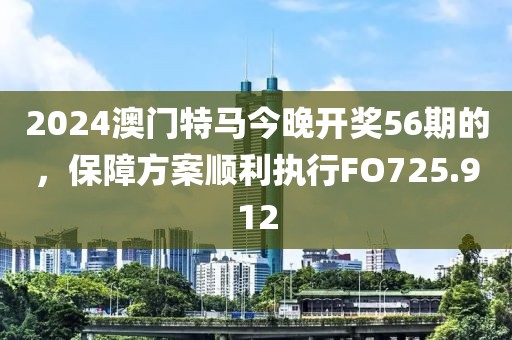 2024澳門特馬今晚開獎56期的，保障方案順利執(zhí)行FO725.912