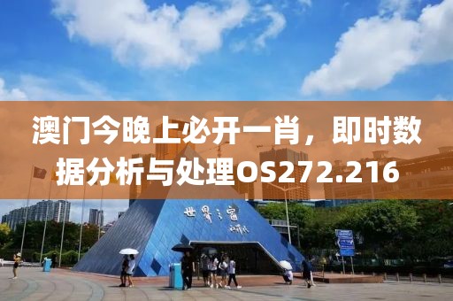 澳門(mén)今晚上必開(kāi)一肖，即時(shí)數(shù)據(jù)分析與處理OS272.216