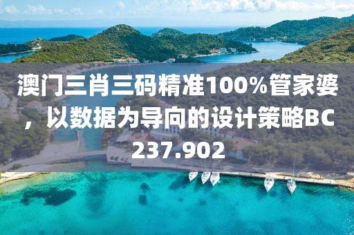 澳門三肖三碼精準(zhǔn)100%管家婆，以數(shù)據(jù)為導(dǎo)向的設(shè)計策略BC237.902