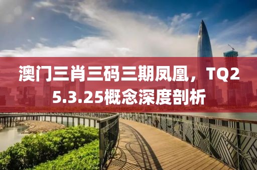 澳門(mén)三肖三碼三期鳳凰，TQ25.3.25概念深度剖析