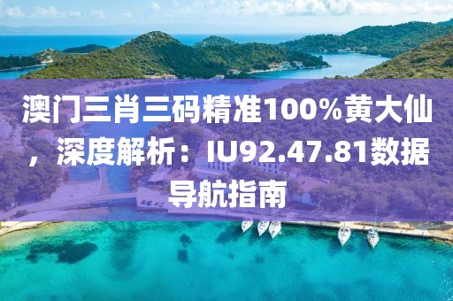 澳門三肖三碼精準(zhǔn)100%黃大仙，深度解析：IU92.47.81數(shù)據(jù)導(dǎo)航指南