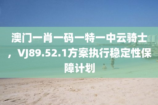 澳門一肖一碼一特一中云騎士，VJ89.52.1方案執(zhí)行穩(wěn)定性保障計劃