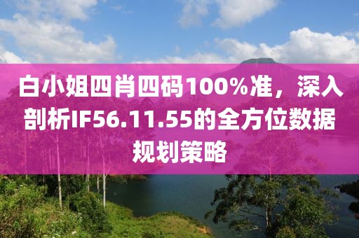 白小姐四肖四碼100%準(zhǔn)，深入剖析IF56.11.55的全方位數(shù)據(jù)規(guī)劃策略