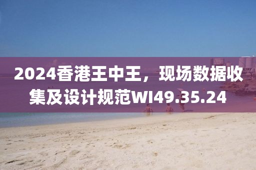 2024香港王中王，現(xiàn)場數(shù)據(jù)收集及設(shè)計(jì)規(guī)范WI49.35.24
