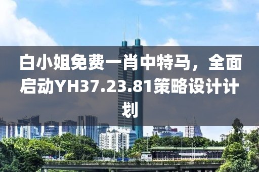 白小姐免費一肖中特馬，全面啟動YH37.23.81策略設(shè)計計劃
