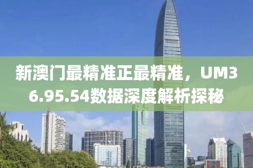 新澳門最精準(zhǔn)正最精準(zhǔn)，UM36.95.54數(shù)據(jù)深度解析探秘