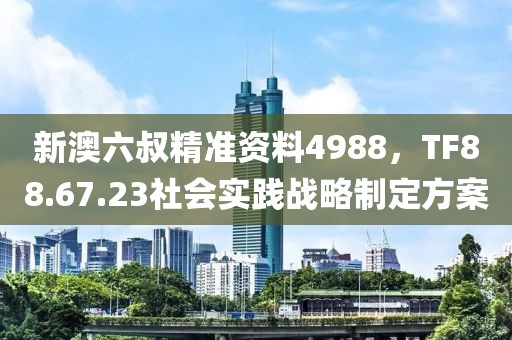 新澳六叔精準(zhǔn)資料4988，TF88.67.23社會(huì)實(shí)踐戰(zhàn)略制定方案
