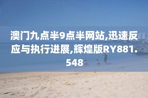 澳門九點(diǎn)半9點(diǎn)半網(wǎng)站,迅速反應(yīng)與執(zhí)行進(jìn)展,輝煌版RY881.548