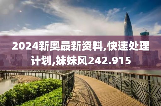 2024新奧最新資料,快速處理計(jì)劃,妹妹風(fēng)242.915