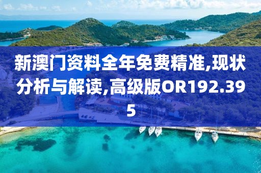 新澳門資料全年免費精準,現(xiàn)狀分析與解讀,高級版OR192.395