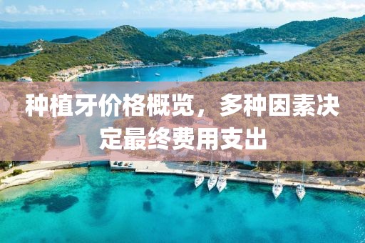 種植牙價(jià)格概覽，多種因素決定最終費(fèi)用支出