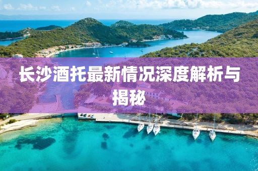 長沙酒托最新情況深度解析與揭秘
