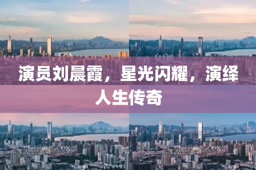 演員劉晨霞，星光閃耀，演繹人生傳奇
