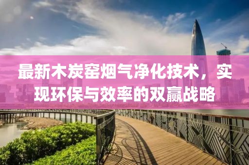 最新木炭窯煙氣凈化技術(shù)，實現(xiàn)環(huán)保與效率的雙贏戰(zhàn)略