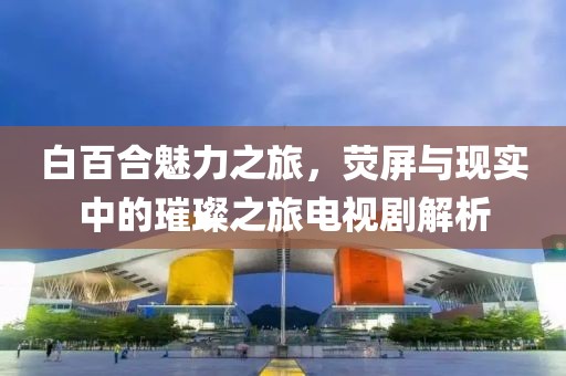 白百合魅力之旅，熒屏與現(xiàn)實中的璀璨之旅電視劇解析