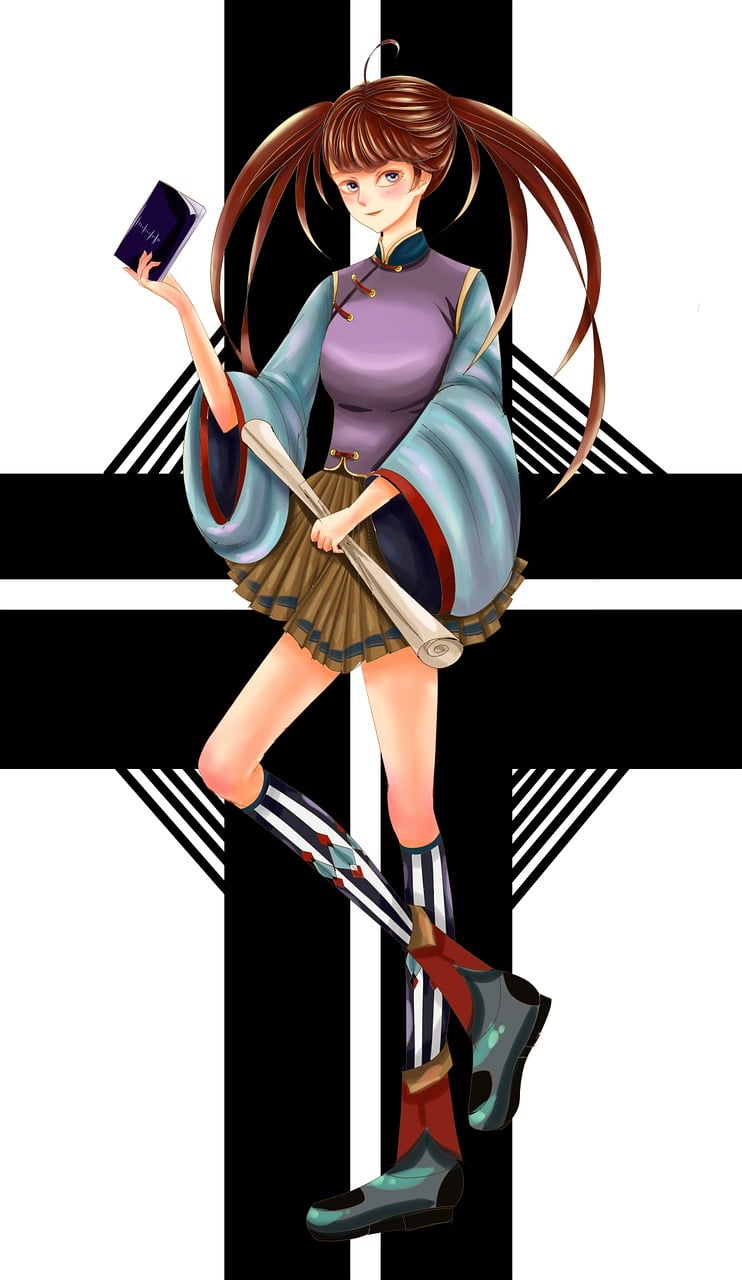 簡筆畫動漫少女的魅力與創(chuàng)作指南